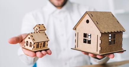 Comprar casa pequeña vs casa grande