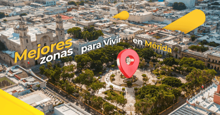 Mejores zonas para vivir en Mérida