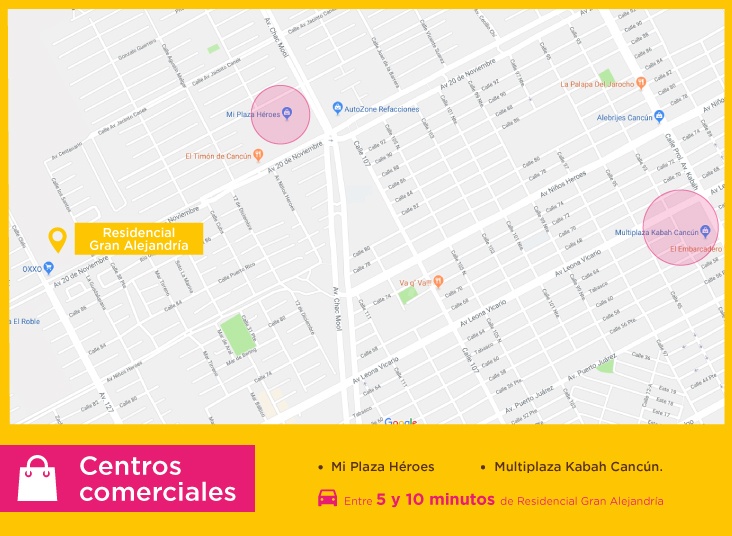 Gran-Alejandria-casas-nuevas-en-cancun-centros-comerciales
