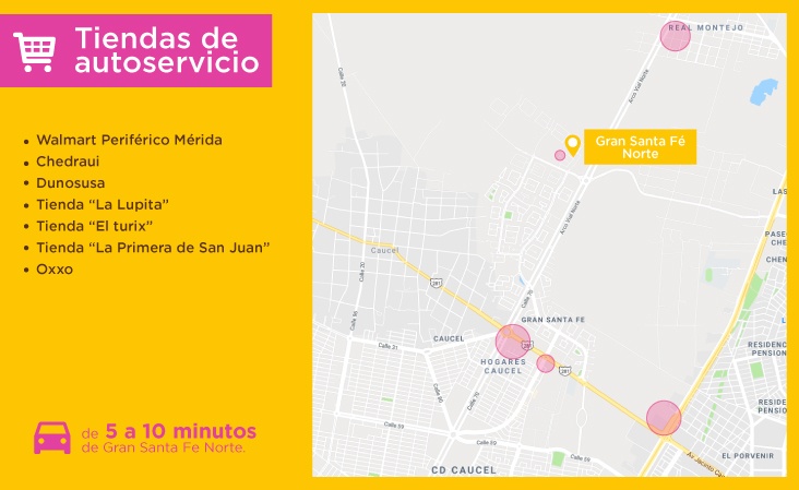 Mapas-servicio-Gran-Santa-Fe-Norte-Merida-tiendas-autoservicio-casas-nuevas-en-merida