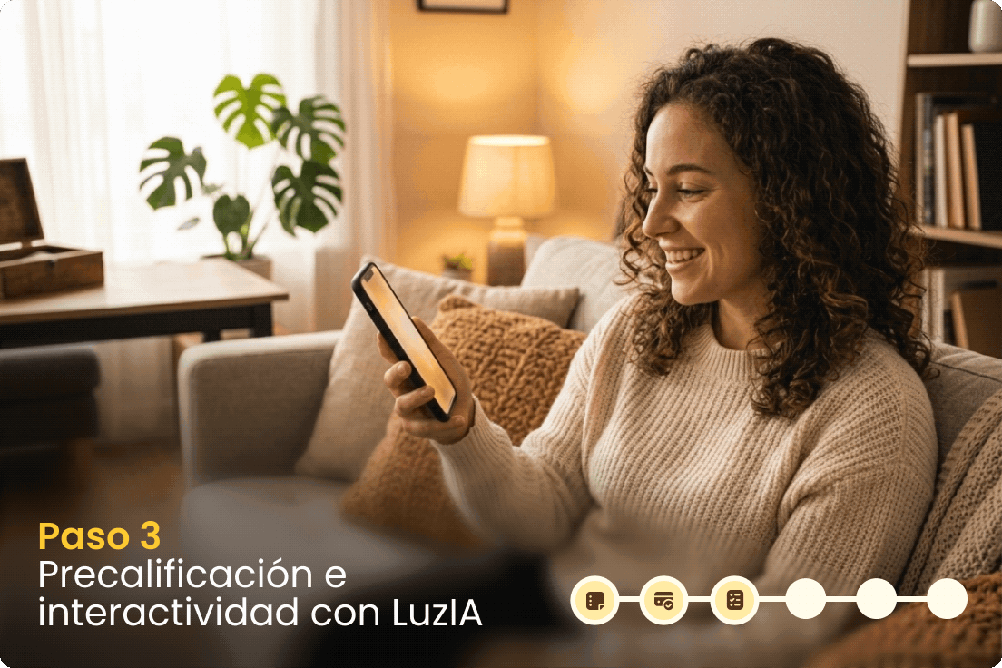 Paso 3_Precalificación e interactividad con LuzIA
