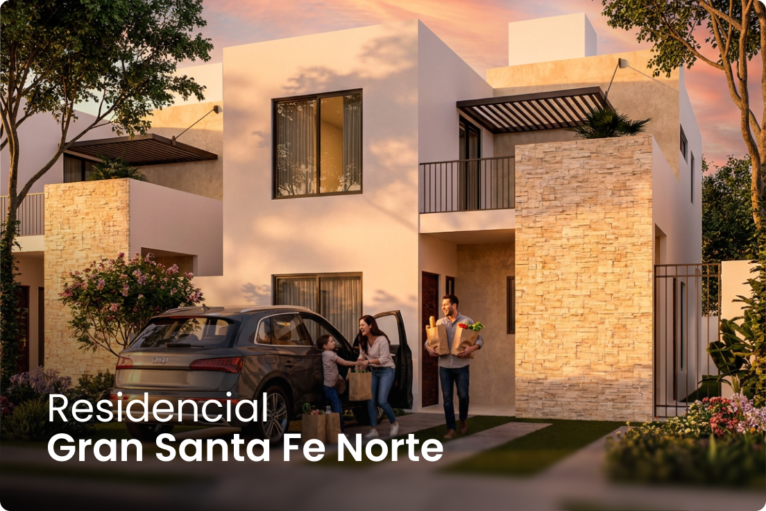 Residencial Gran Santa Fe Norte_ Un nivel superior de equipamiento y espacio